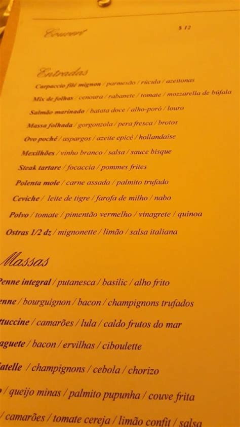 didier restaurante menu|Menu at Didier Restaurante, Rio de Janeiro